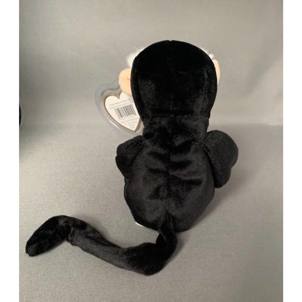(K6) Ty Beanie Baby 'Mooch' Spider Monkey Rare Retired W / Tag Errors 1998/1999 - Picture 5 of 9
